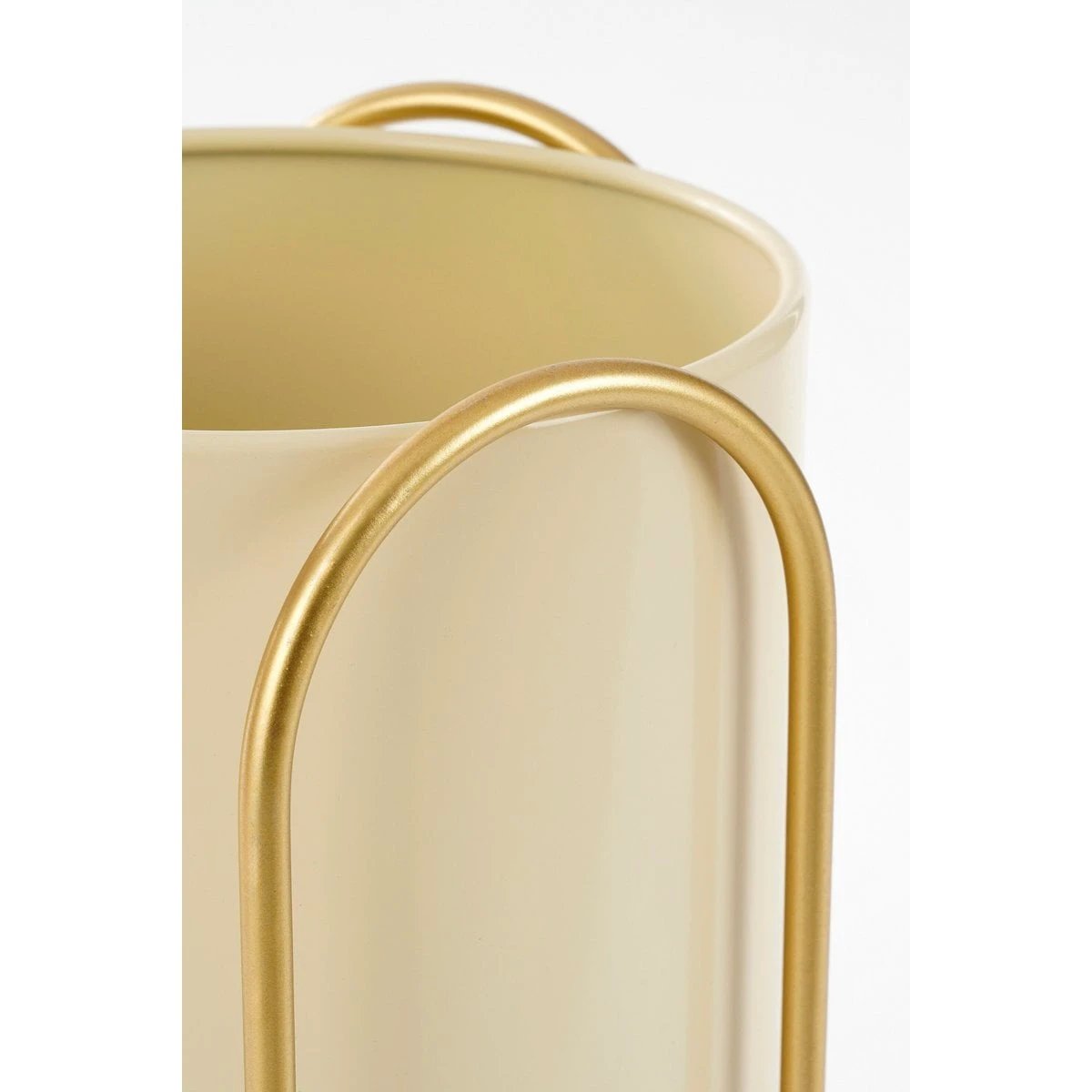 Flowerpot inside Danube Light yellow by Mica Decorations