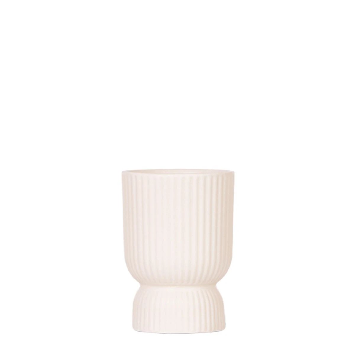 Hummingbird Home | Diabolo pot travertine - Ø9cm by Kolibri Company