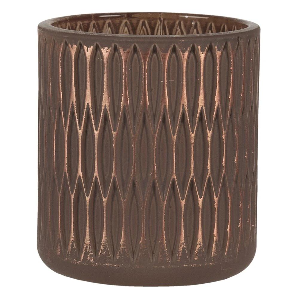 Tealight holder Ø 8x9 cm by Clayre & Eef.