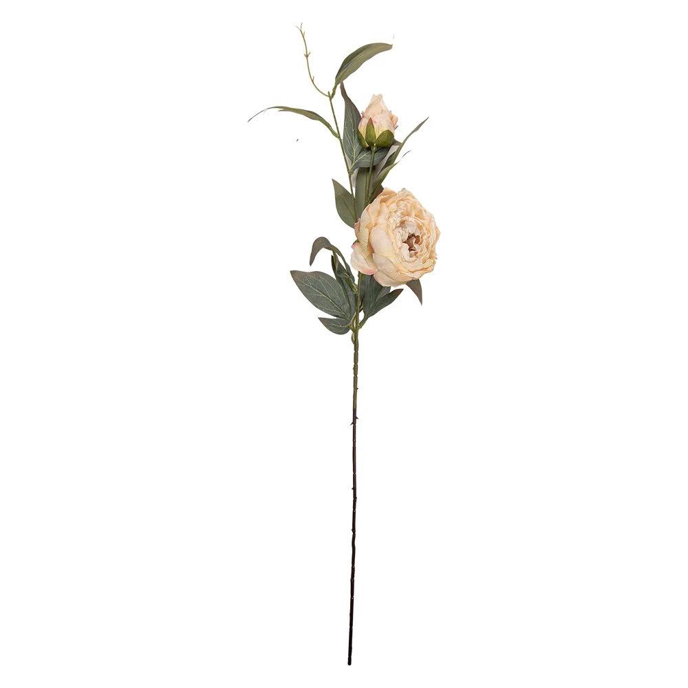 Artificial flower 83 cm Beige Plastic by Clayre & Eef.