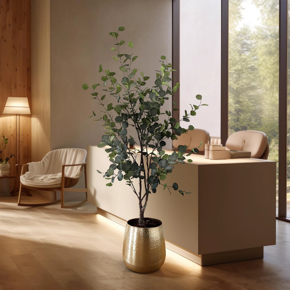 Artificial plant - Eucalyptus - Blue Gum Tree - 180 cm by Green boutiQ