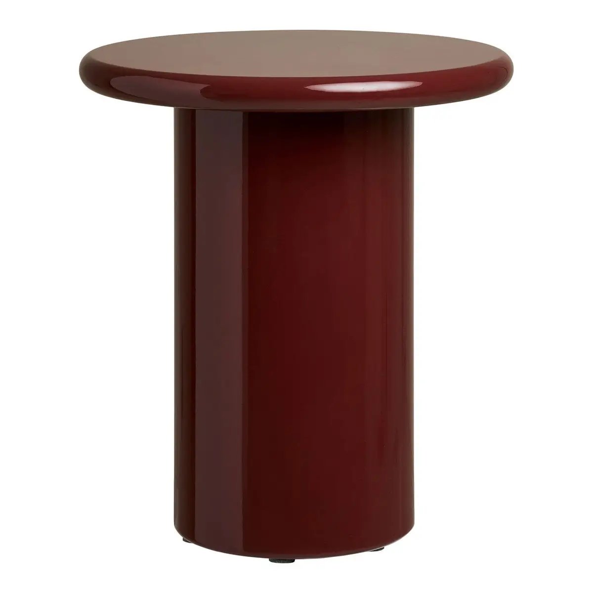 Otago Side table, bourdeaux, ø45x50 cm by EMIRELLE