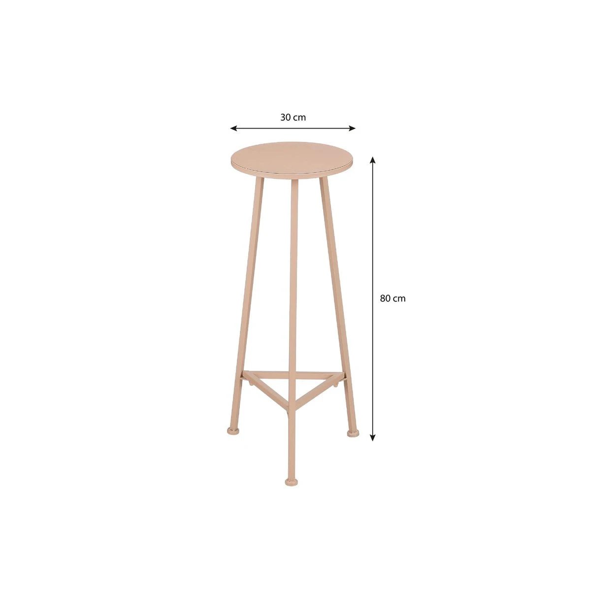 Plant table Adine Light pink by Mica Decorations