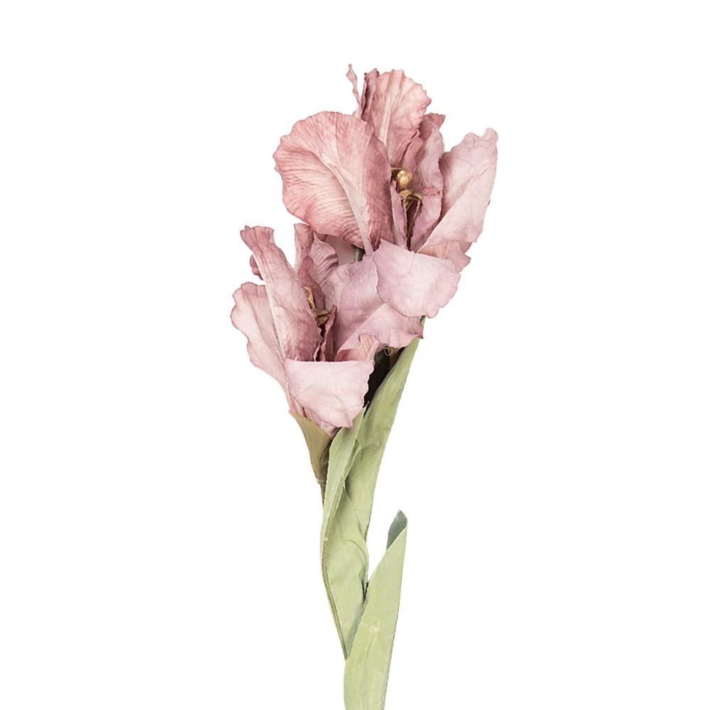 Artificial flower 85 cm pink plastic by Clayre & Eef.