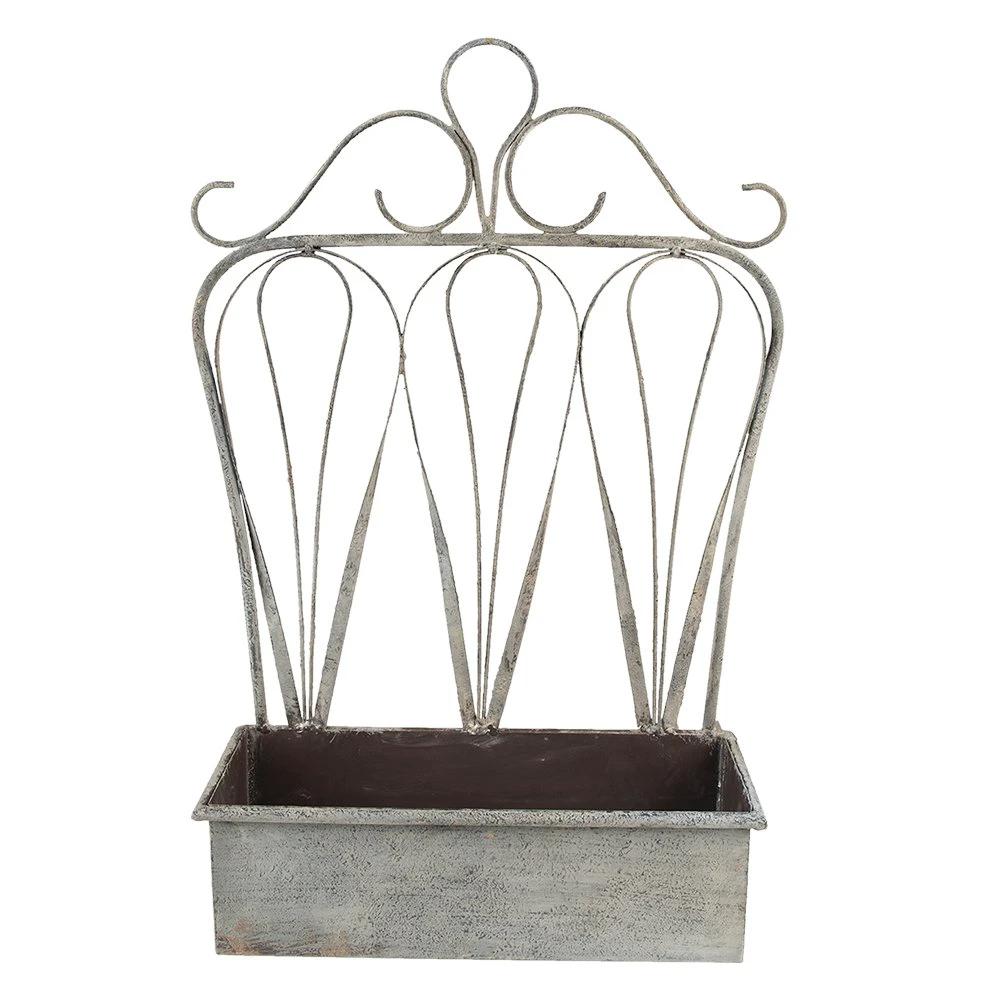 Plant holder (2) 49x15x70 / 38x12x55 cm by Clayre & Eef.
