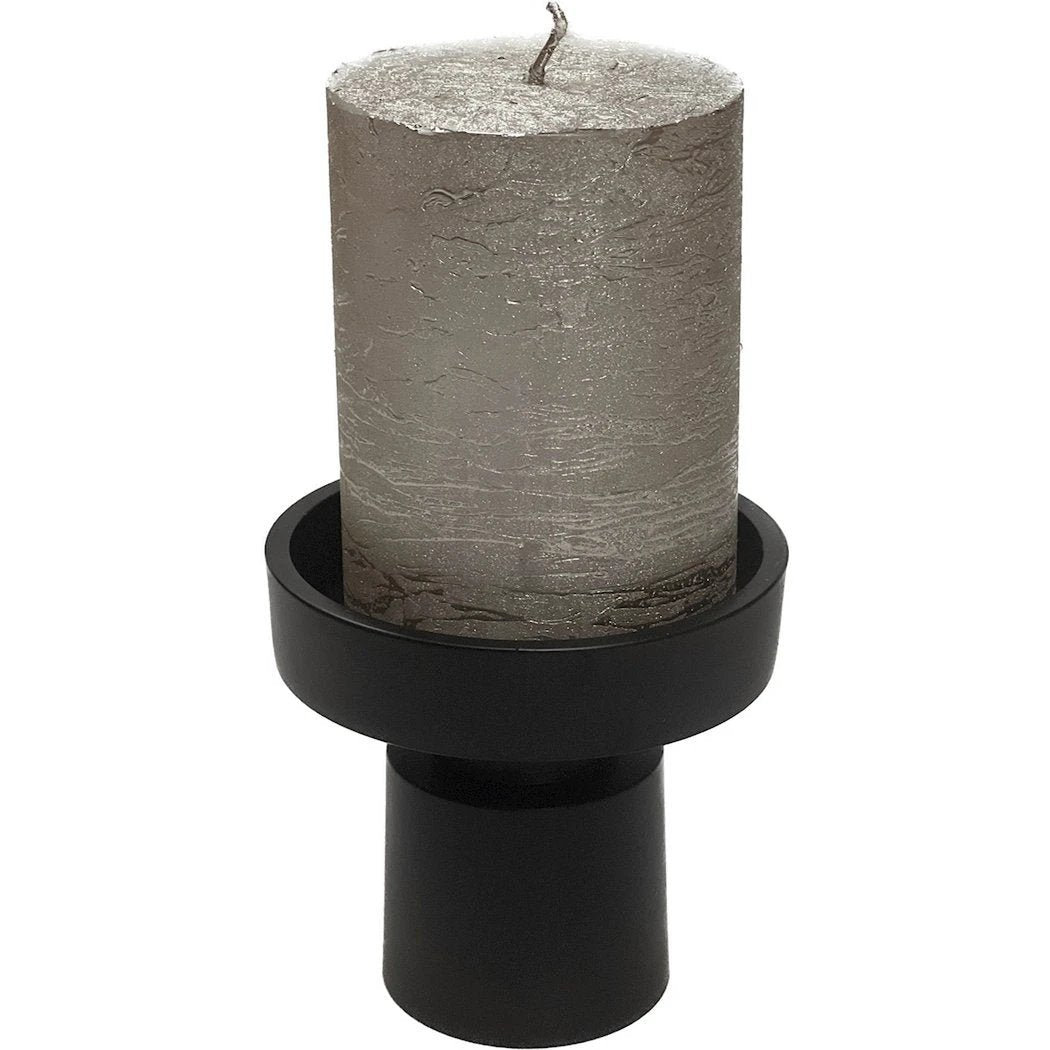 Candle holder - Piura Black by Vase The World