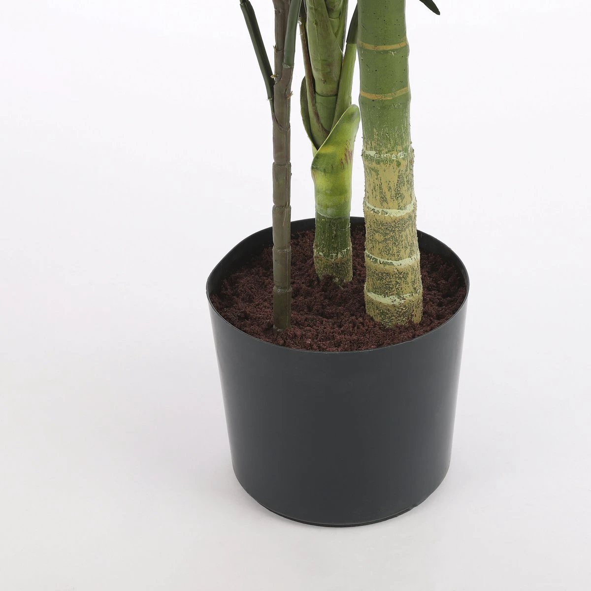 Artificial plant Areca palm Green by Mica Decorations