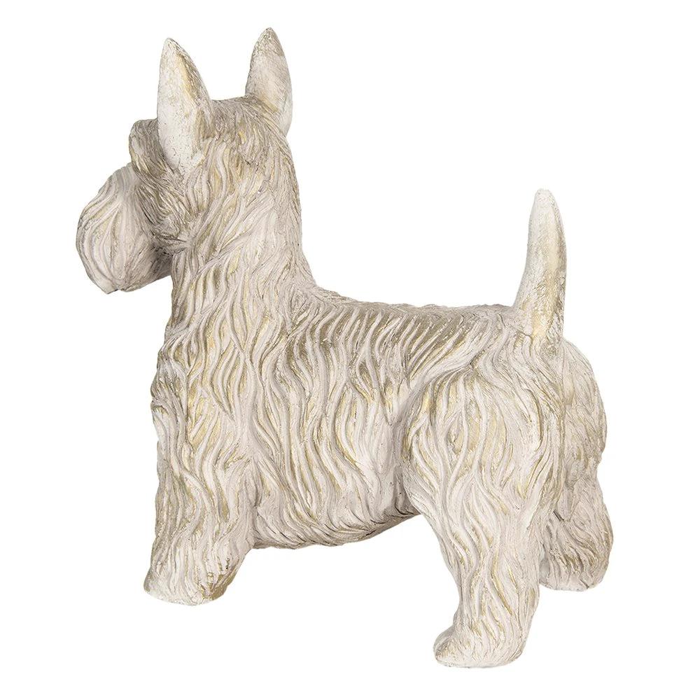 Dekorationshund 31x17x33 cm von Clayre & Eef.