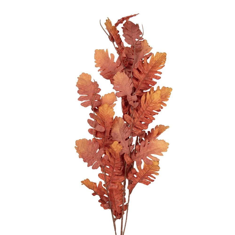 Artificial flower 108 cm orange plastic by Clayre & Eef.