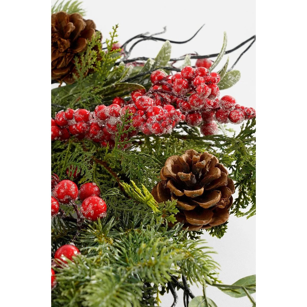 Weihnachtskranz Randell Rot von House of Seasons