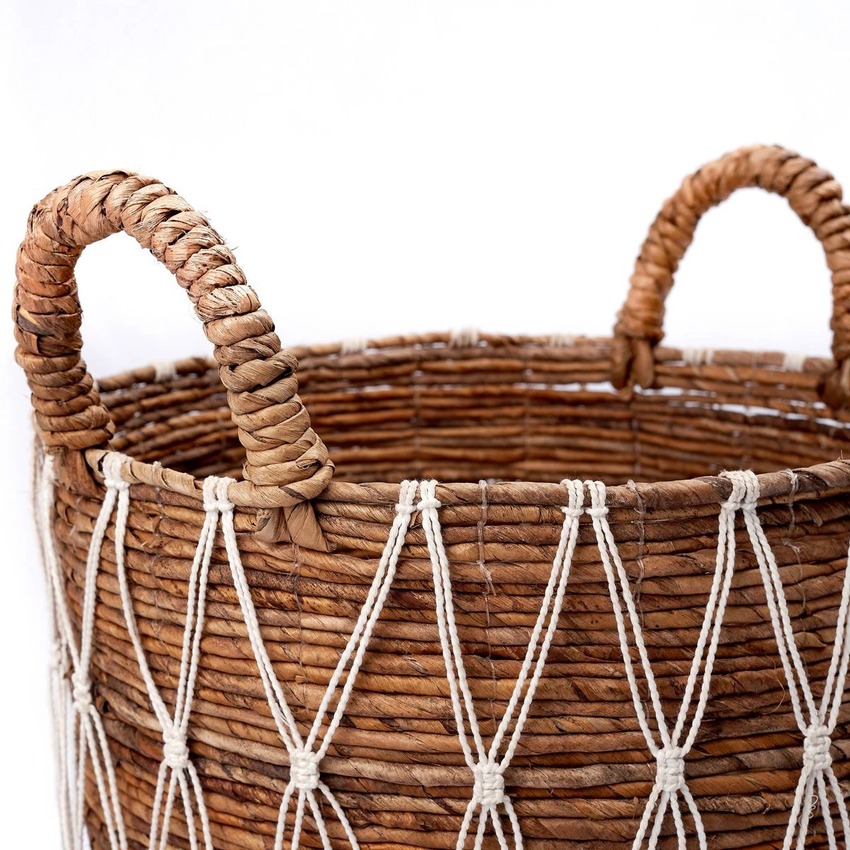 Laundry Basket | Plant Basket GARIAU made from Banana Fibre (3 sizes) by Soeji