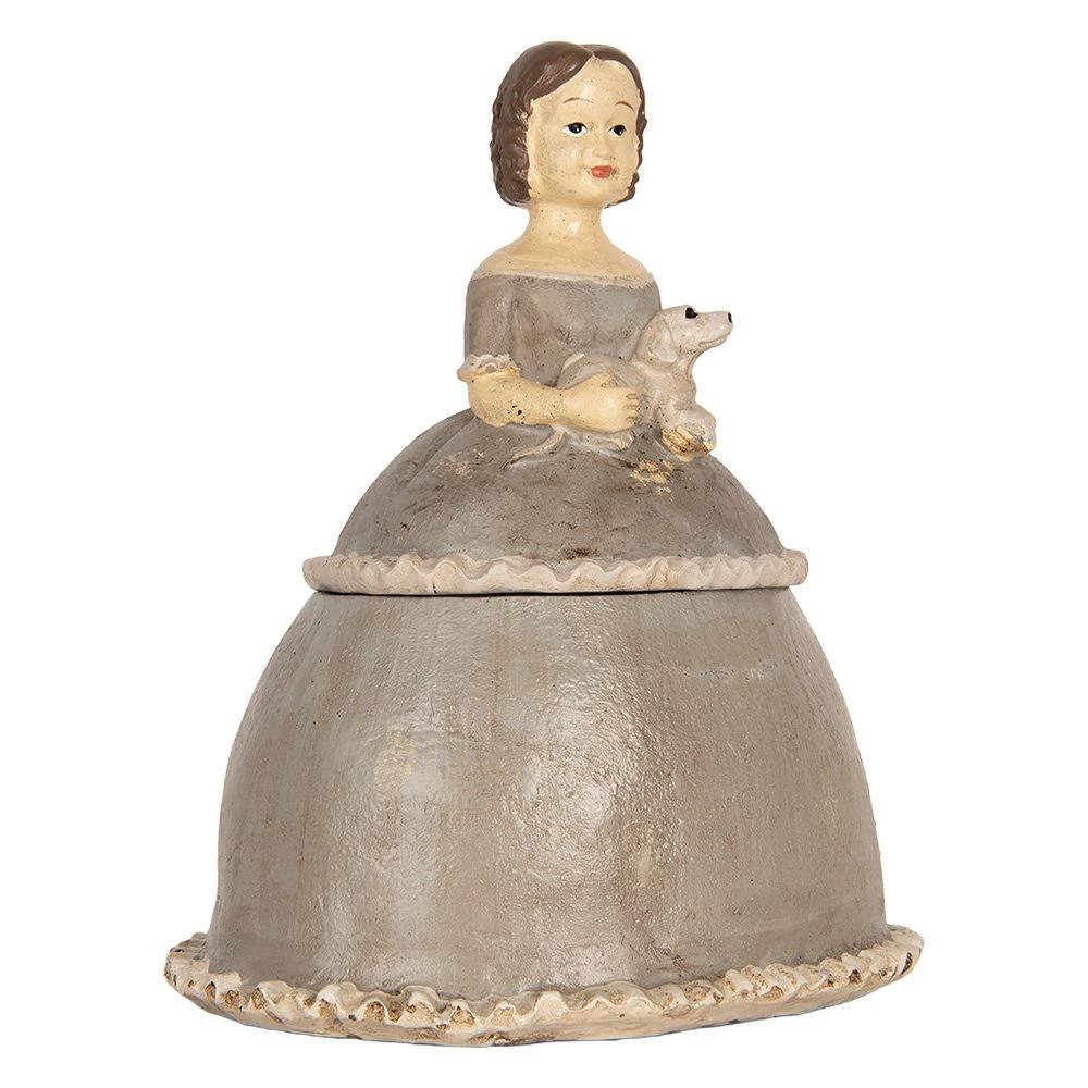 Decoration woman 19x16x22 cm by Clayre & Eef.
