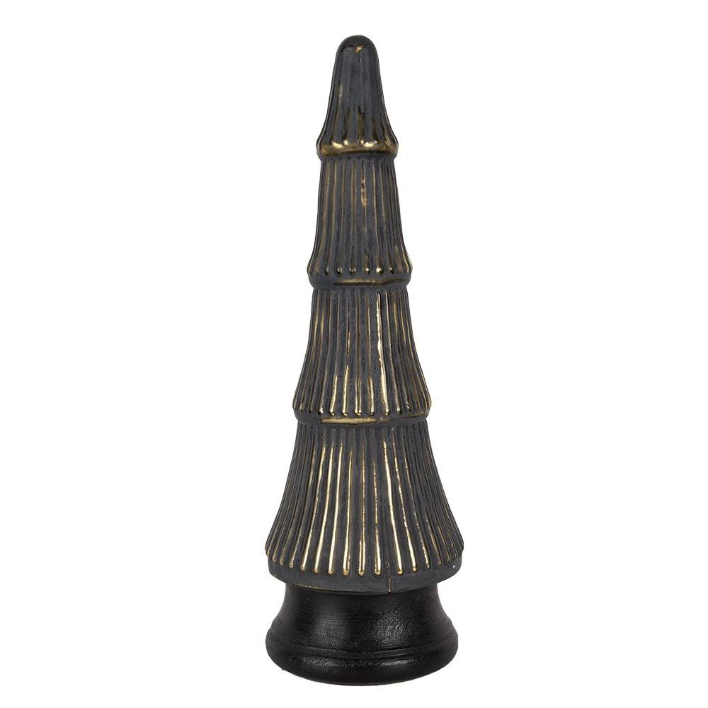 Decoratie kerstboom Ø 15x45 cm by Clayre & Eef.