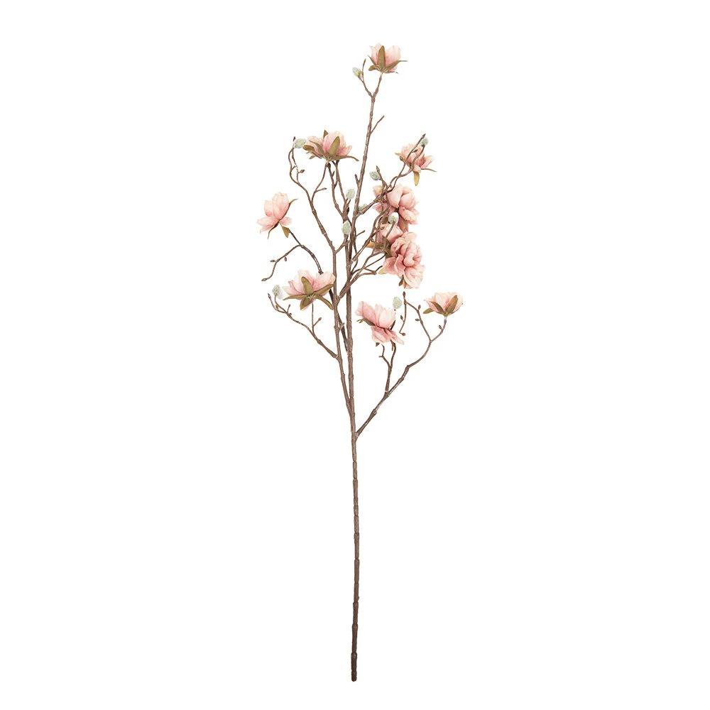 Künstliche Blume 90 cm Rosa Kunststoff von Clayre & Eef.