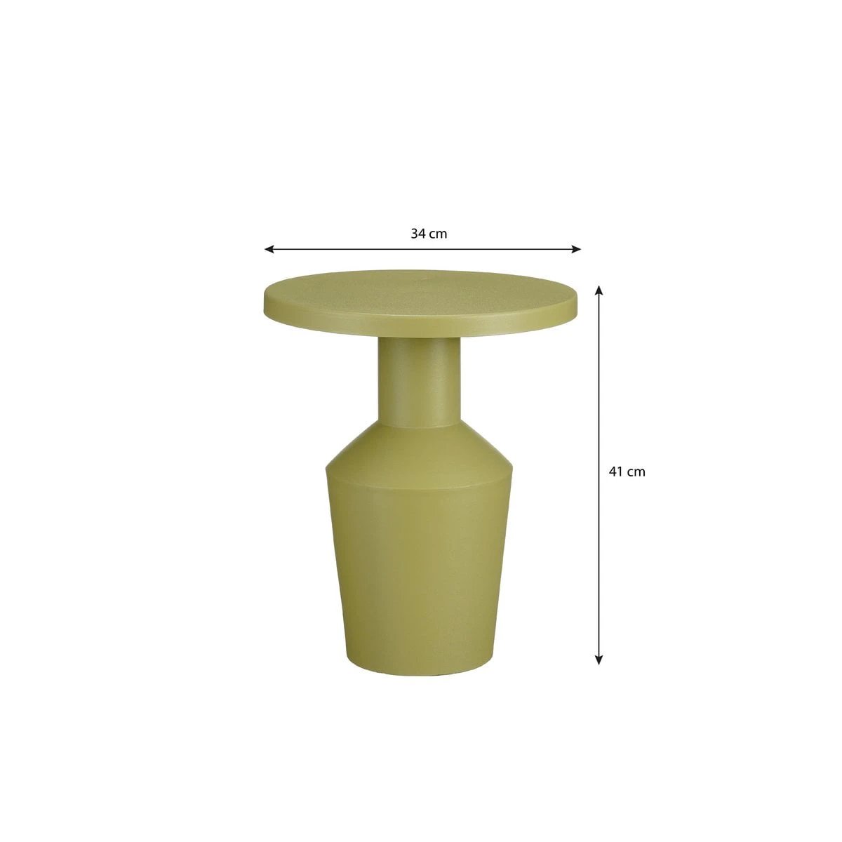 Side table Feroza Light green by Mica Decorations