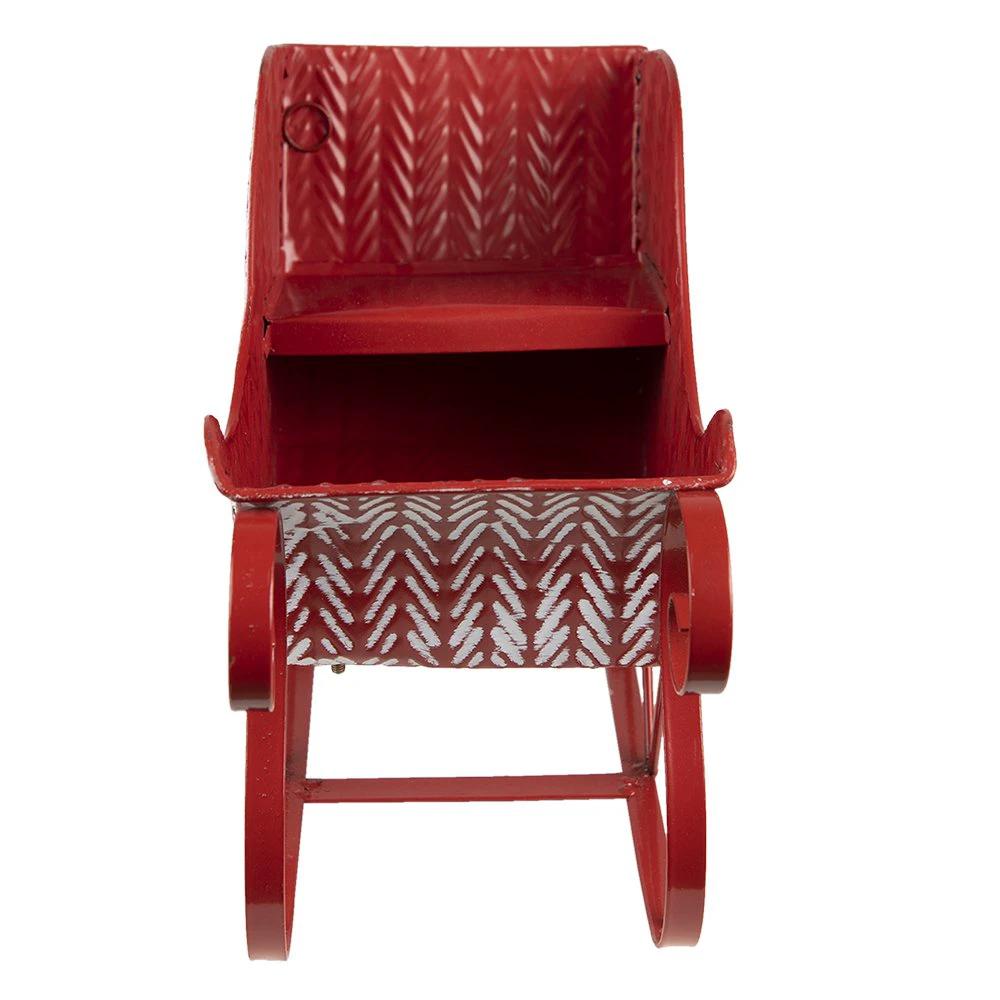 Decoration sleigh 32x15x24 cm by Clayre & Eef.