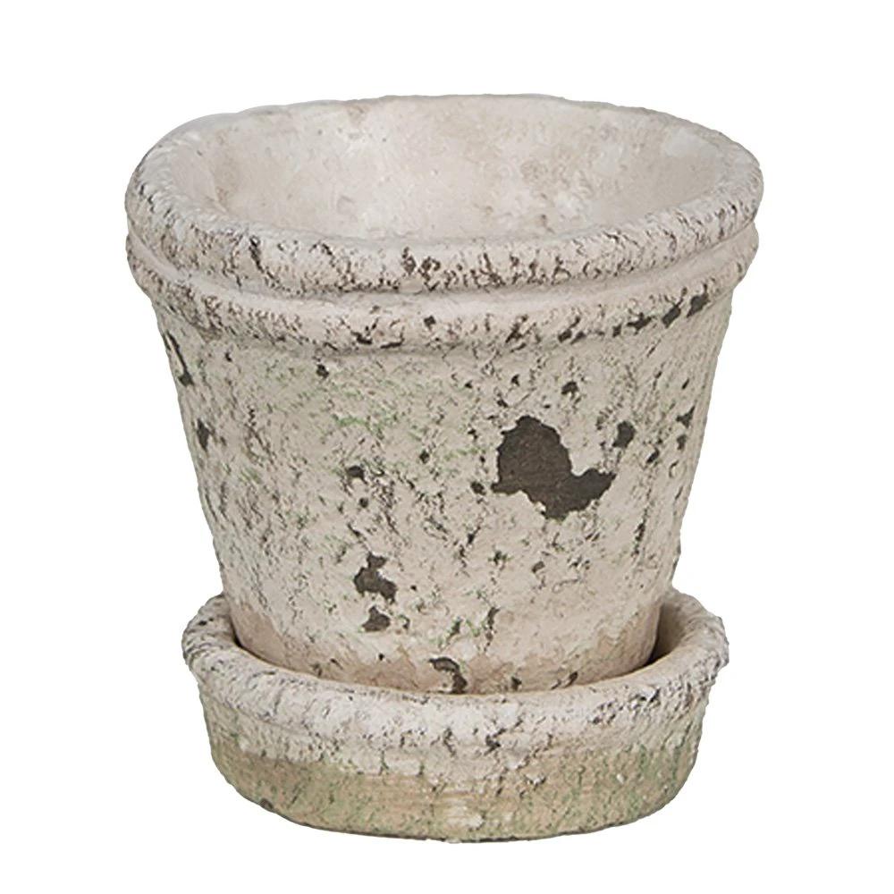 Flowerpot Ø 9x9 cm by Clayre & Eef.