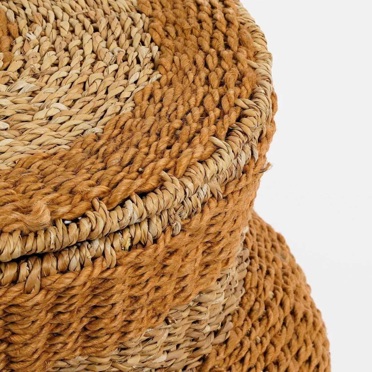 Storage basket Tacoma Yellow by Mica Decorations