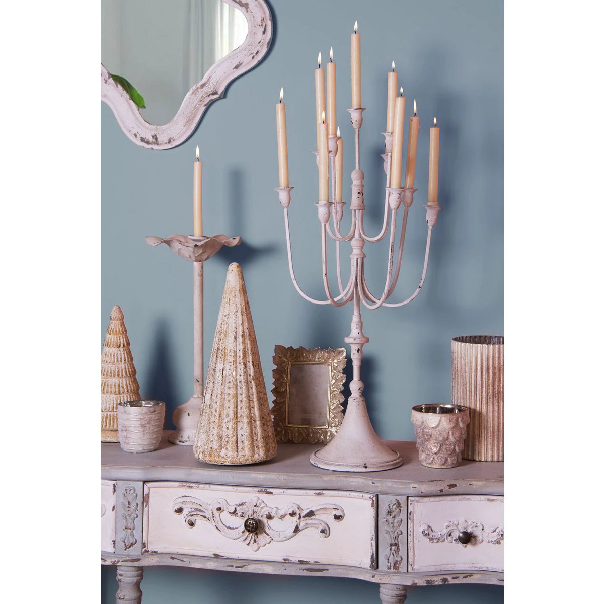 Candlestick Ø 22x48 cm by Clayre & Eef.