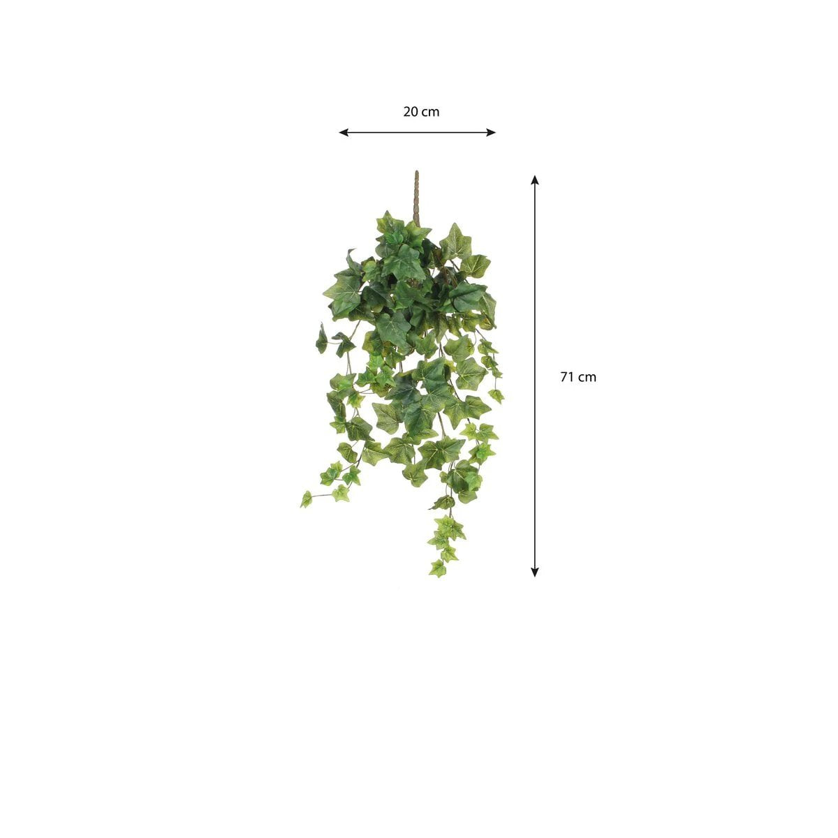 Artificial hanging plant Ivy Green by Mica Decorations
