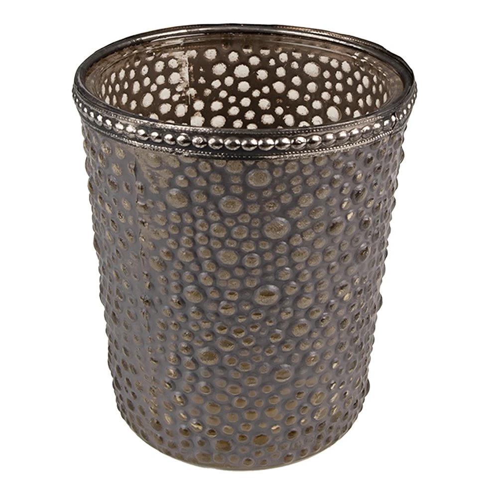 Tealight holder Ø 9x10 cm by Clayre & Eef.