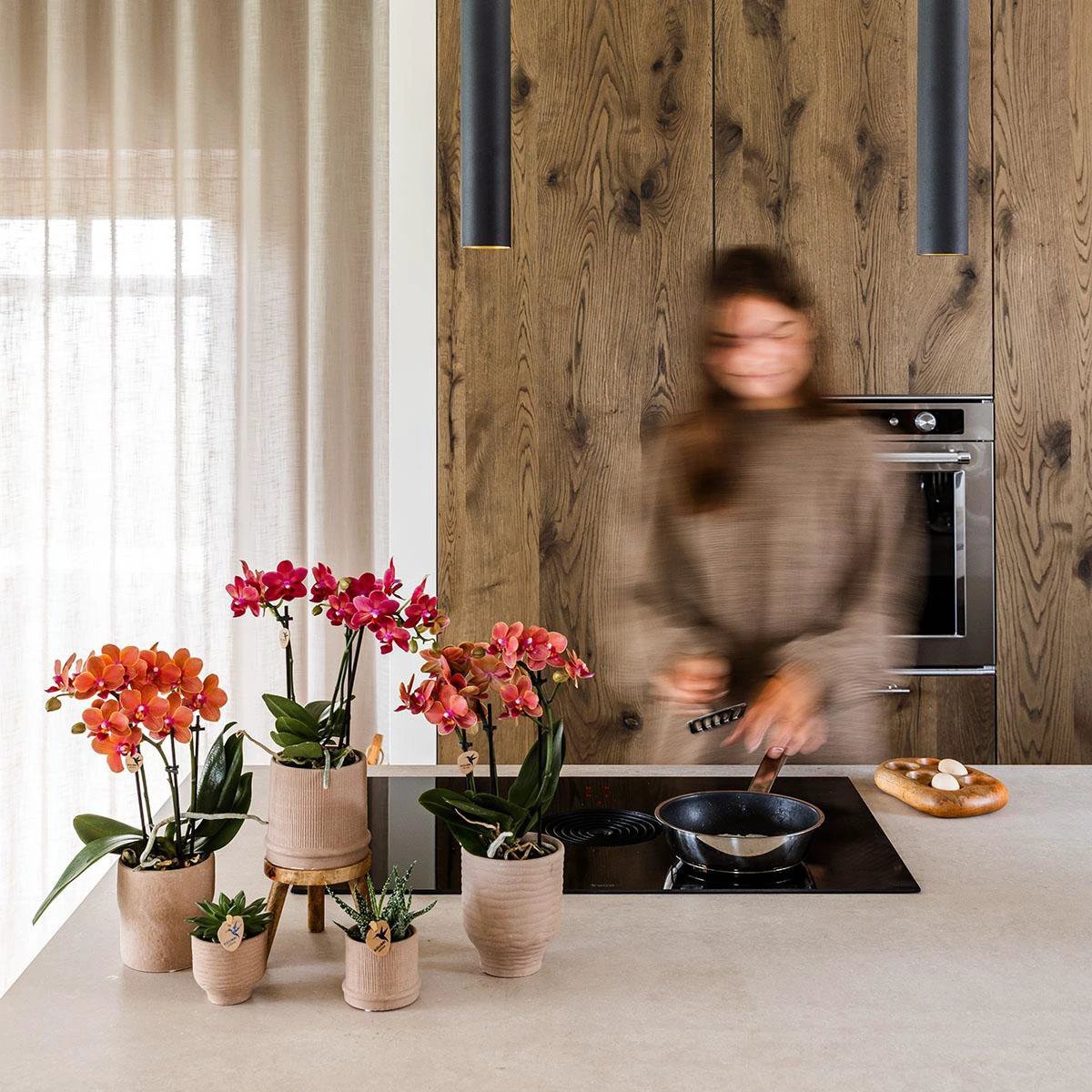 Kolibri Home | Rustic sierpot - Sand - Ø9cm by Kolibri Company
