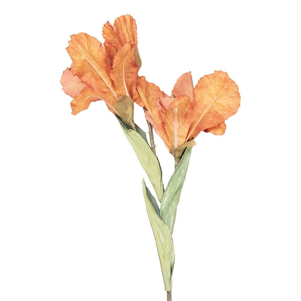 Artificial flower 85 cm Orange Plastic by Clayre & Eef.