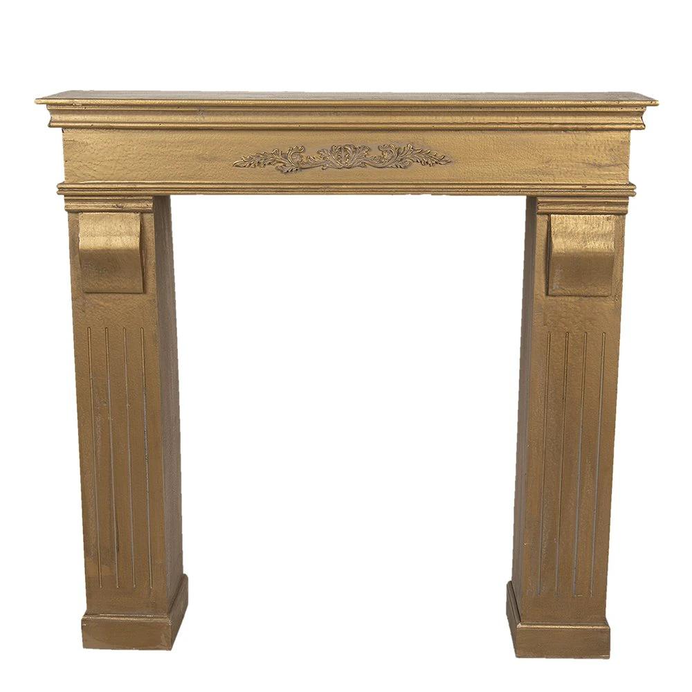 Fireplace Gold-colored 100x22x99 cm by Clayre & Eef.
