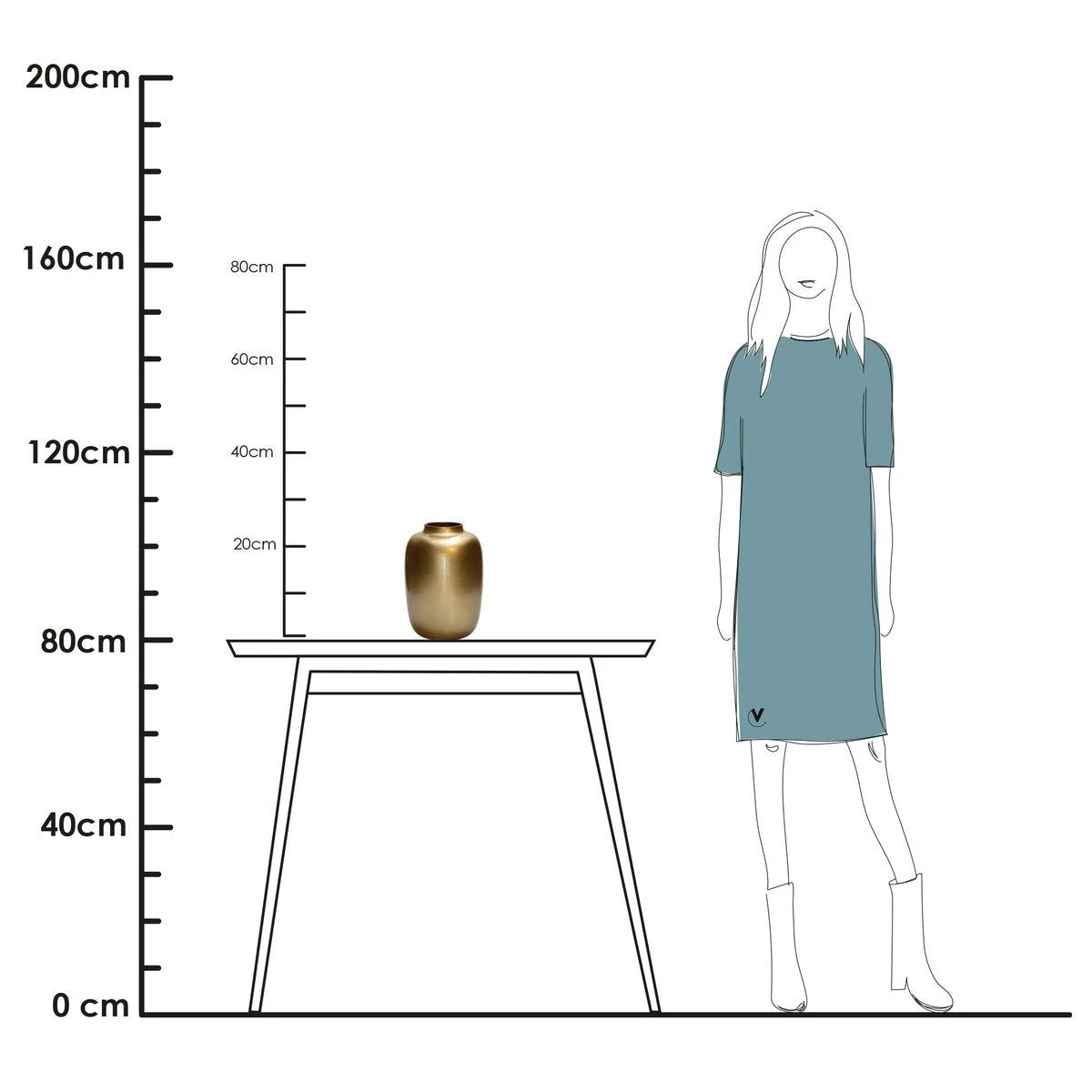 Vaas - Artic gold by Vase The World