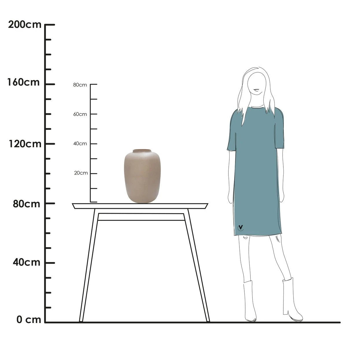 Vaas - Artic matte ivory by Vase The World