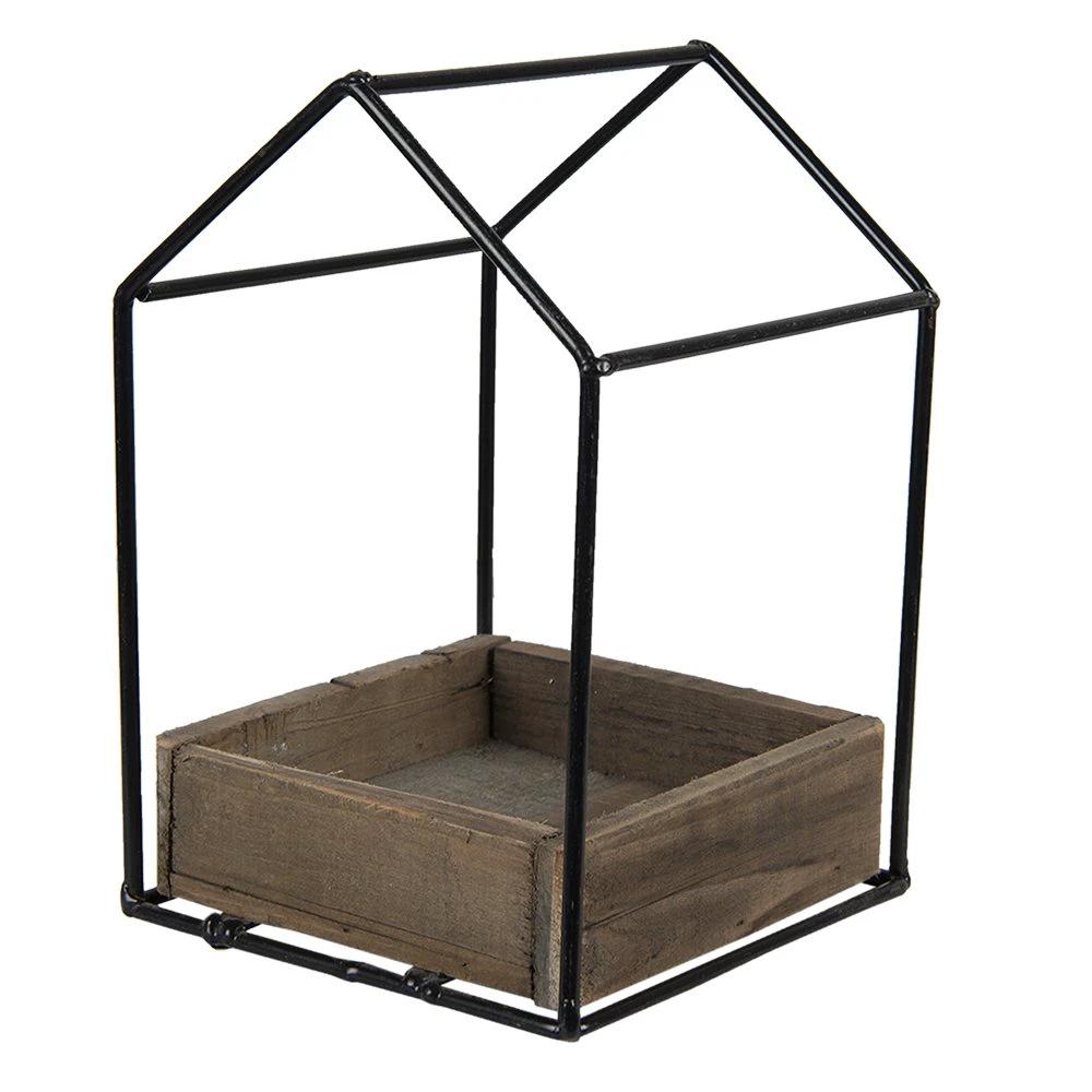 Planthouder 15x15x23 cm by Clayre & Eef.