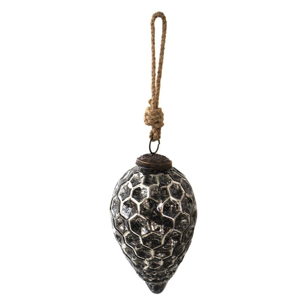 Weihnachtskugel Ø 7x12 cm von Clayre & Eef.