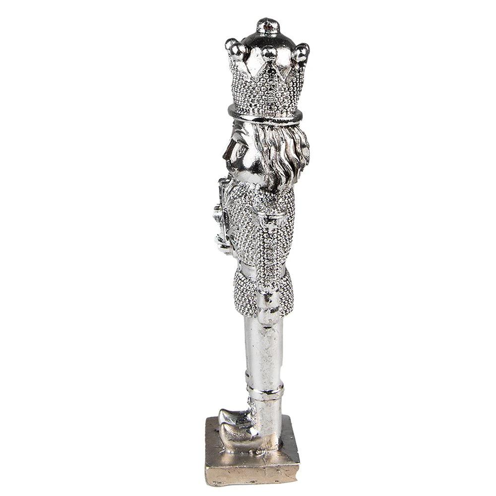 Decoration nutcracker 5x4x16 cm by Clayre & Eef.