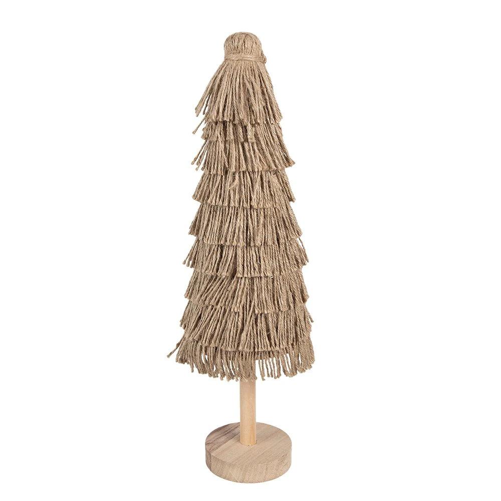 Decoration Christmas tree Ø 14x42 cm by Clayre & Eef.