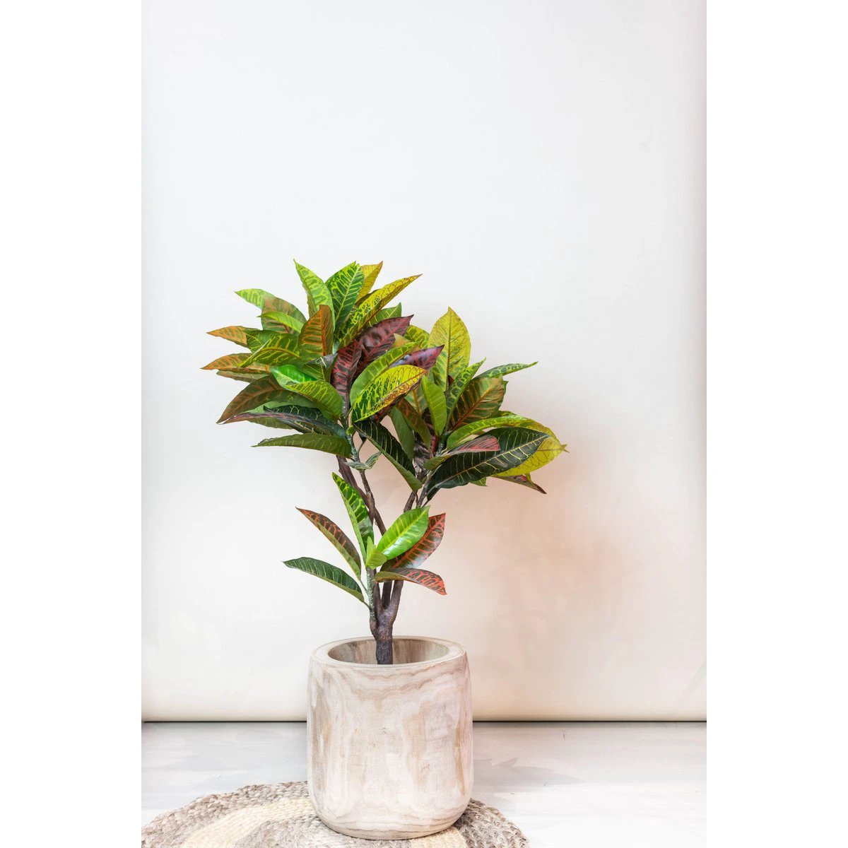 Artificial plant - Croton Codiaeum - Wonderbush - 95 cm by Green boutiQ
