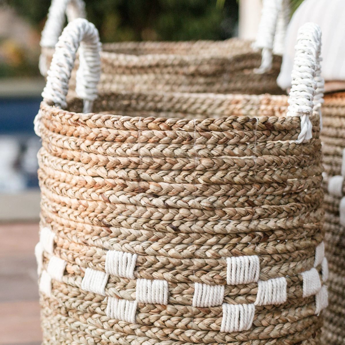 Laundry Basket LAWANG | Plant Basket | Storage Basket made from Seagrass (3 sizes) by Soeji