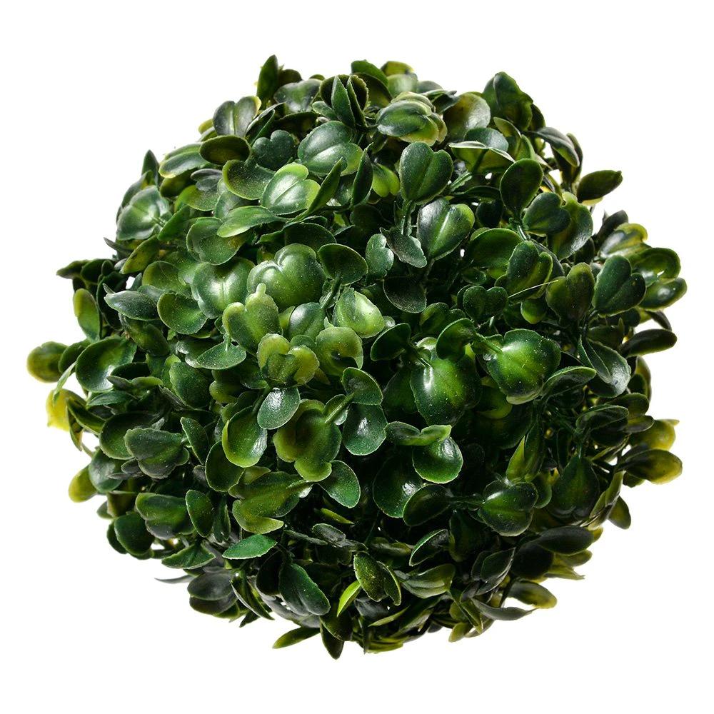 Buxus bole Ø 12 cm Green Plastic by Clayre & Eef.