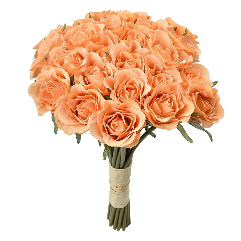 Künstlicher Blumenwald aus 24 Rosen 20x16x30 cm von Clayre & Eef.