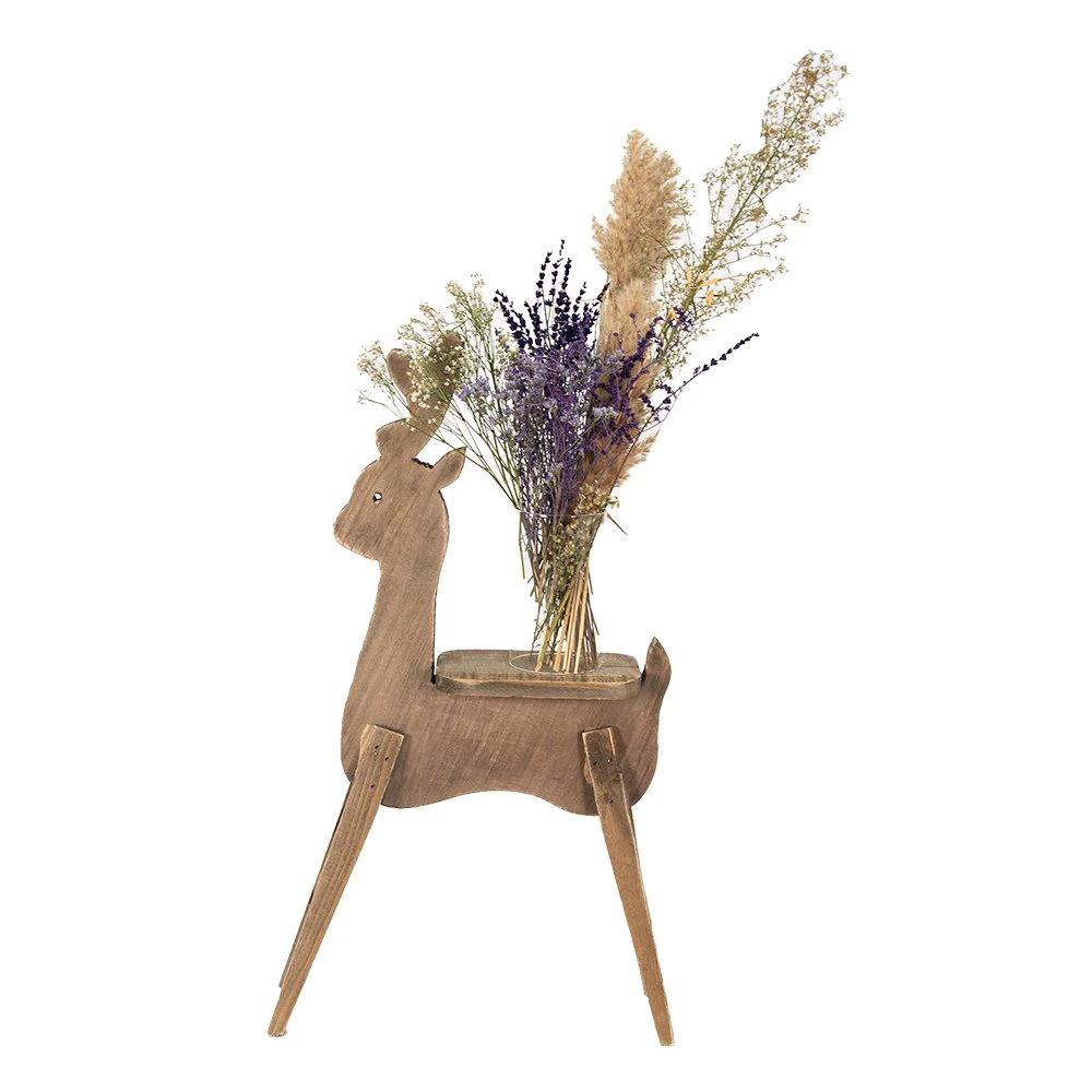Dekorationsstatue Rentier 42x15x69 cm von Clayre & Eef.