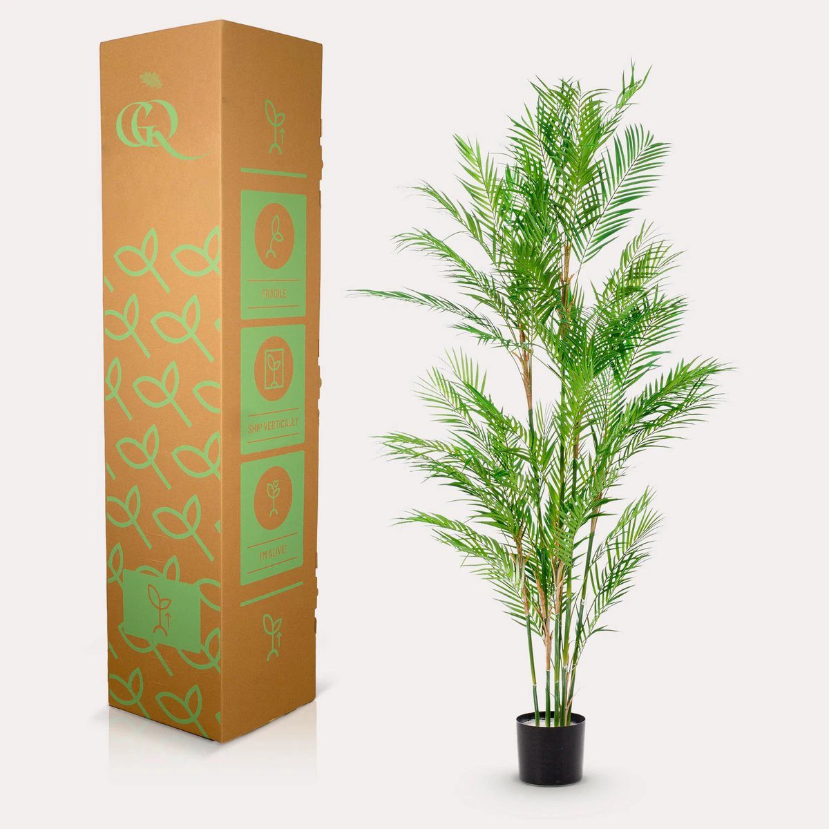 Art plant - Chamaedorea Elegans - Bergpalm - 180 cm by Green boutiQ