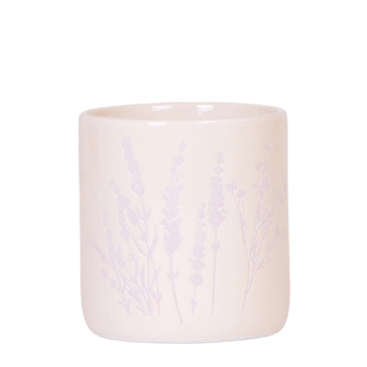 Kolibri Home | Floral flowerpot - Lavender - 9cm by Kolibri Company