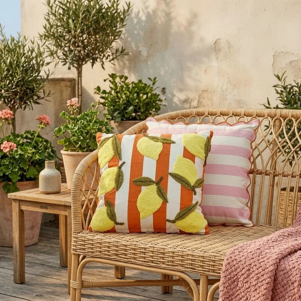 Decorative cushion Off-white by Mica Decorations
