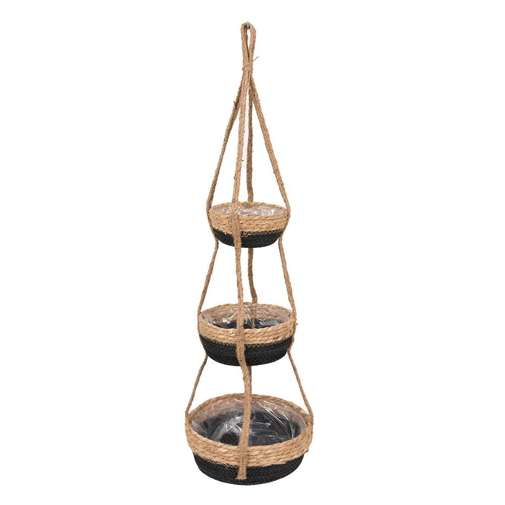 Hängender Pflanzenhalter Ø 24x83 cm von Clayre & Eef.