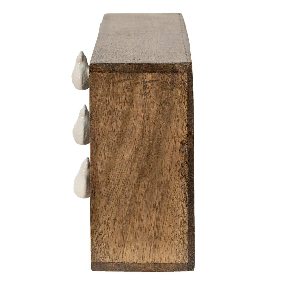 Mini ladekast 29x14x22 cm by Clayre & Eef.