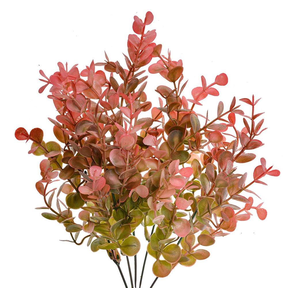 Artificial plant 35 cm Red Black Plastic by Clayre & Eef.