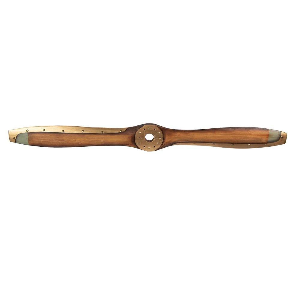 Decoration 12x3x120 cm brown wood by Clayre & Eef.