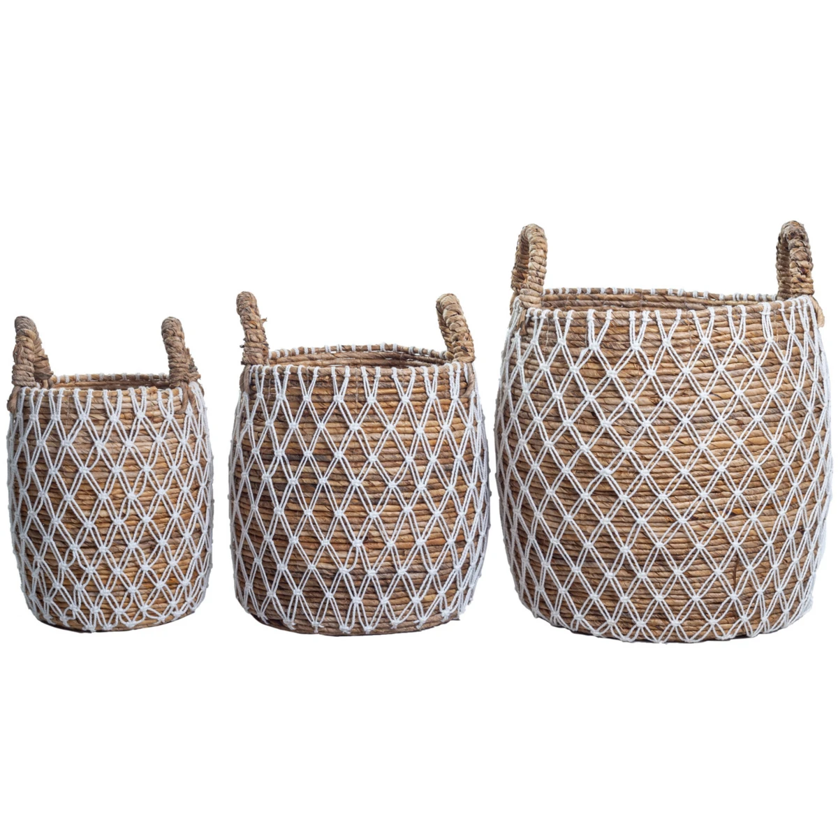 Laundry Basket | Plant Basket | Storage Basket KUBU made from Banana Fibre (3 sizes) by Soeji