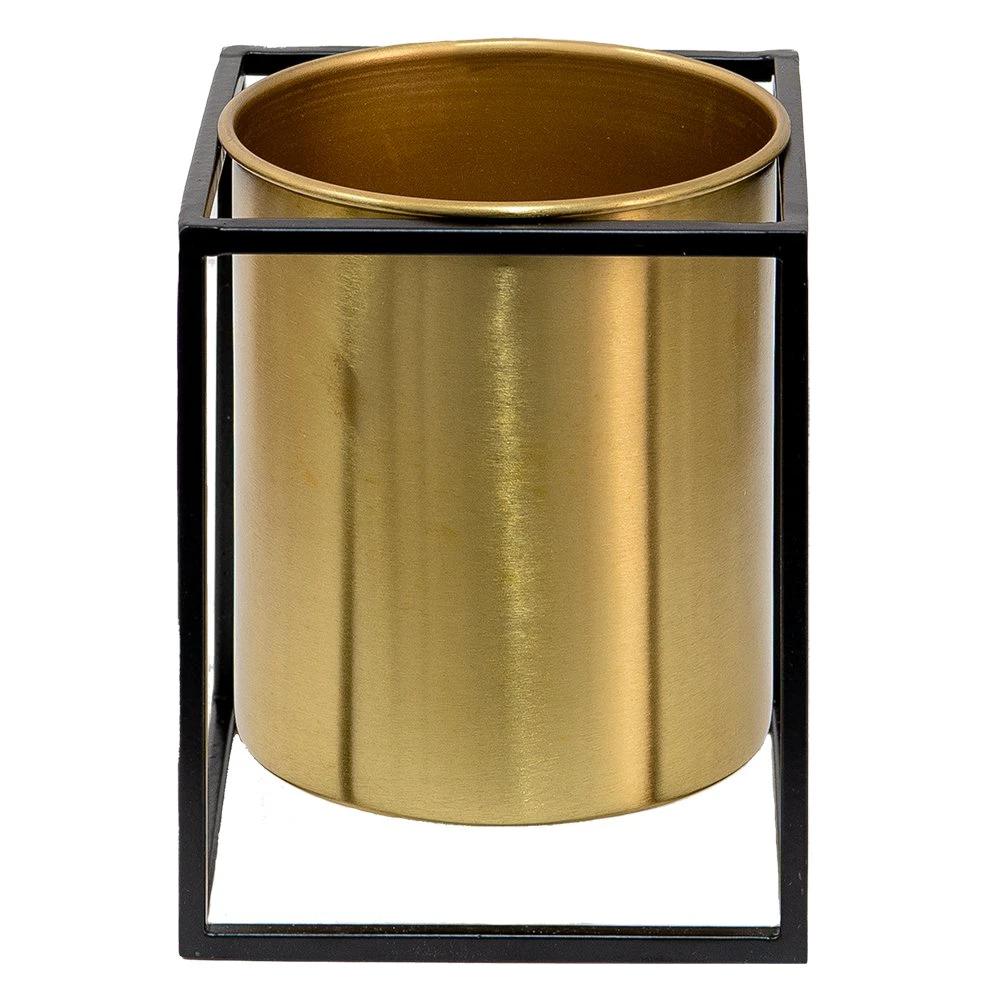 Dekorativer Blumentopf 14x14x16 cm von Clayre & Eef.