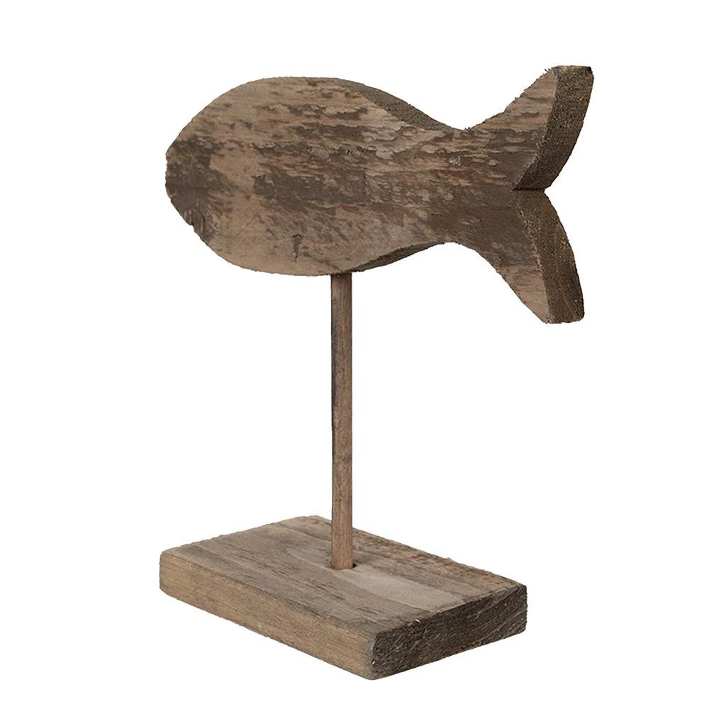 Decoration fish 20x8x20 cm by Clayre & Eef.