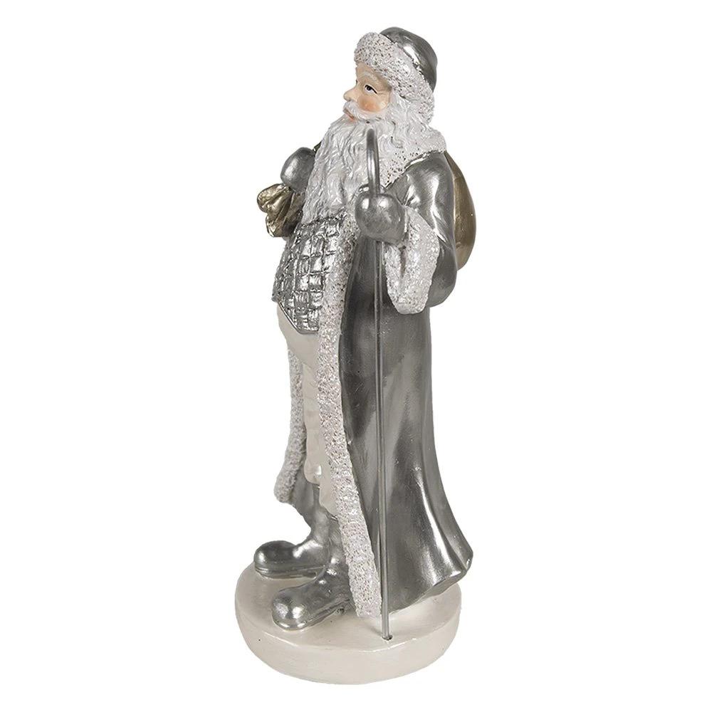 Decoration Santa Claus 11x9x20 cm by Clayre & Eef.